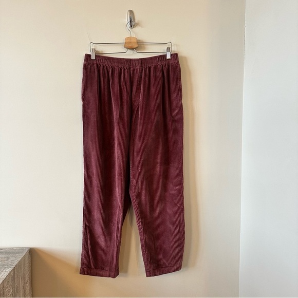 Uo Classic Wide Wale Corduroy Beach Pant (Size:Large) - Picture 2 of 14